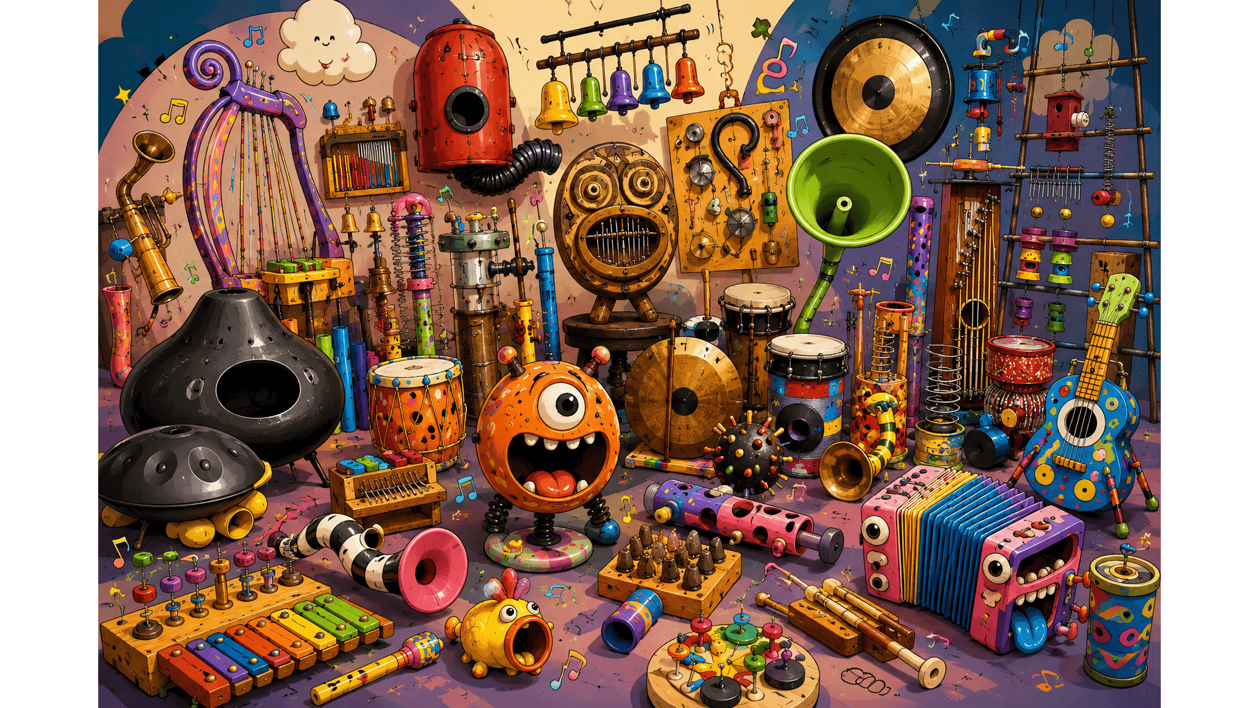image de profil de À LA DÉCOUVERTE D'INSTRUMENTS BIZARRES!!!